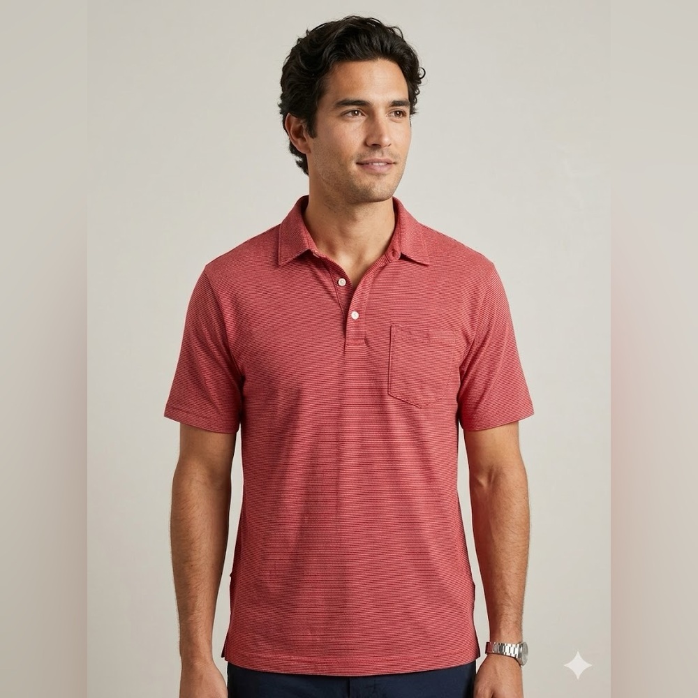 Patagonia Men's Squeaky Clean PoloMicro striped Size Large